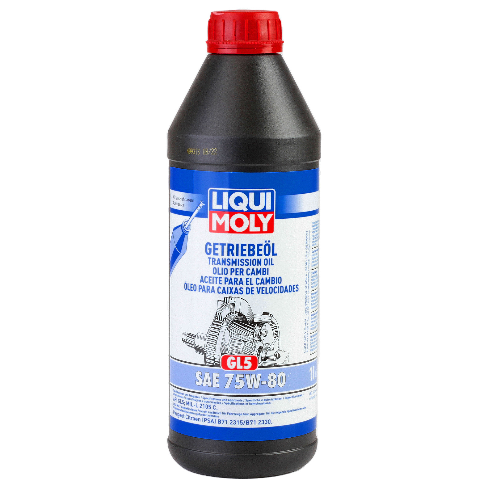 Ulei cutie Liqui Moly 75W80 1L