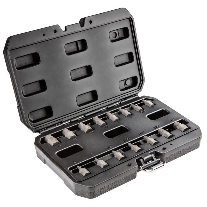 Set extractoare suruburi, 1 2 , 15 piese, CrMo