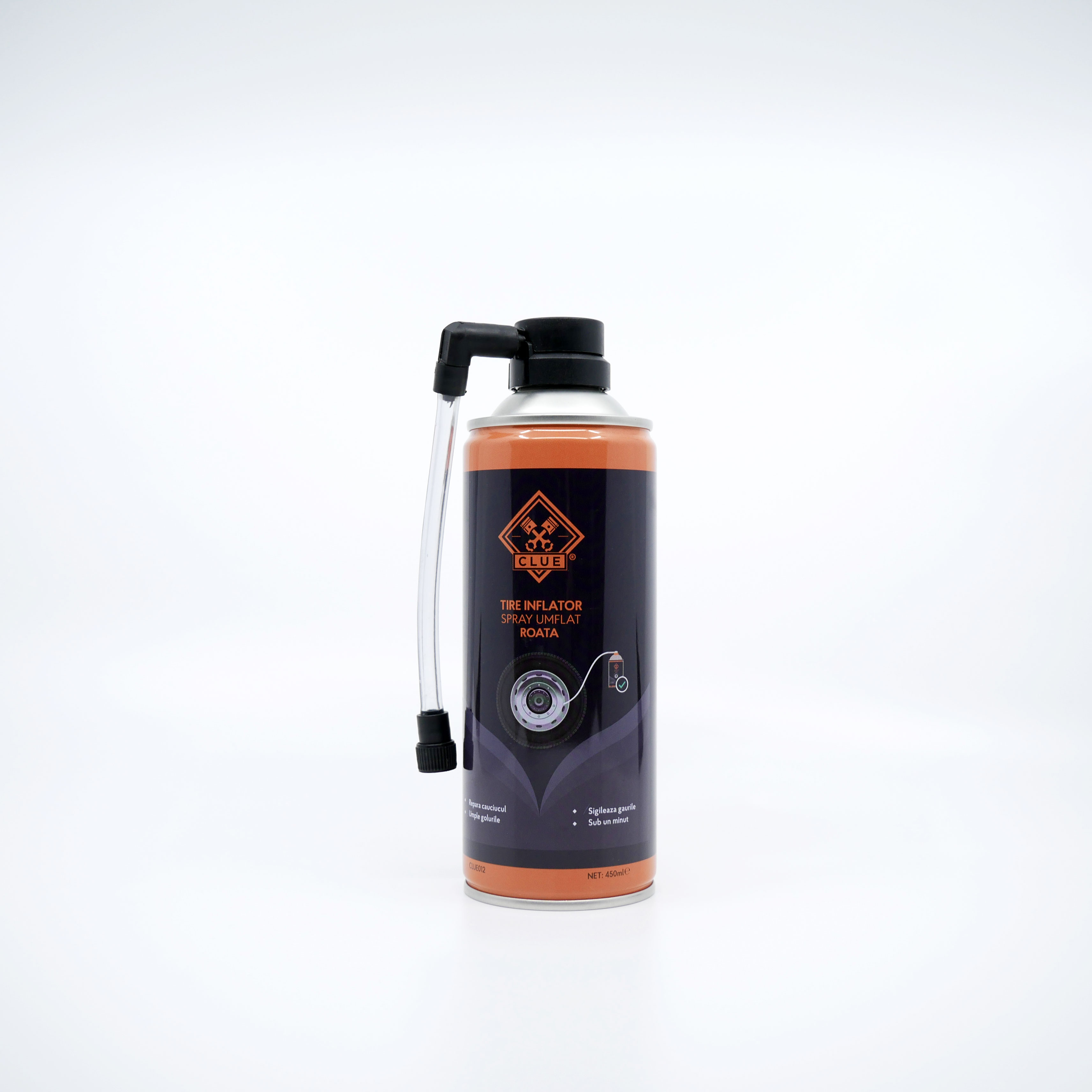 Spray umflat roata 450 ml CLUE