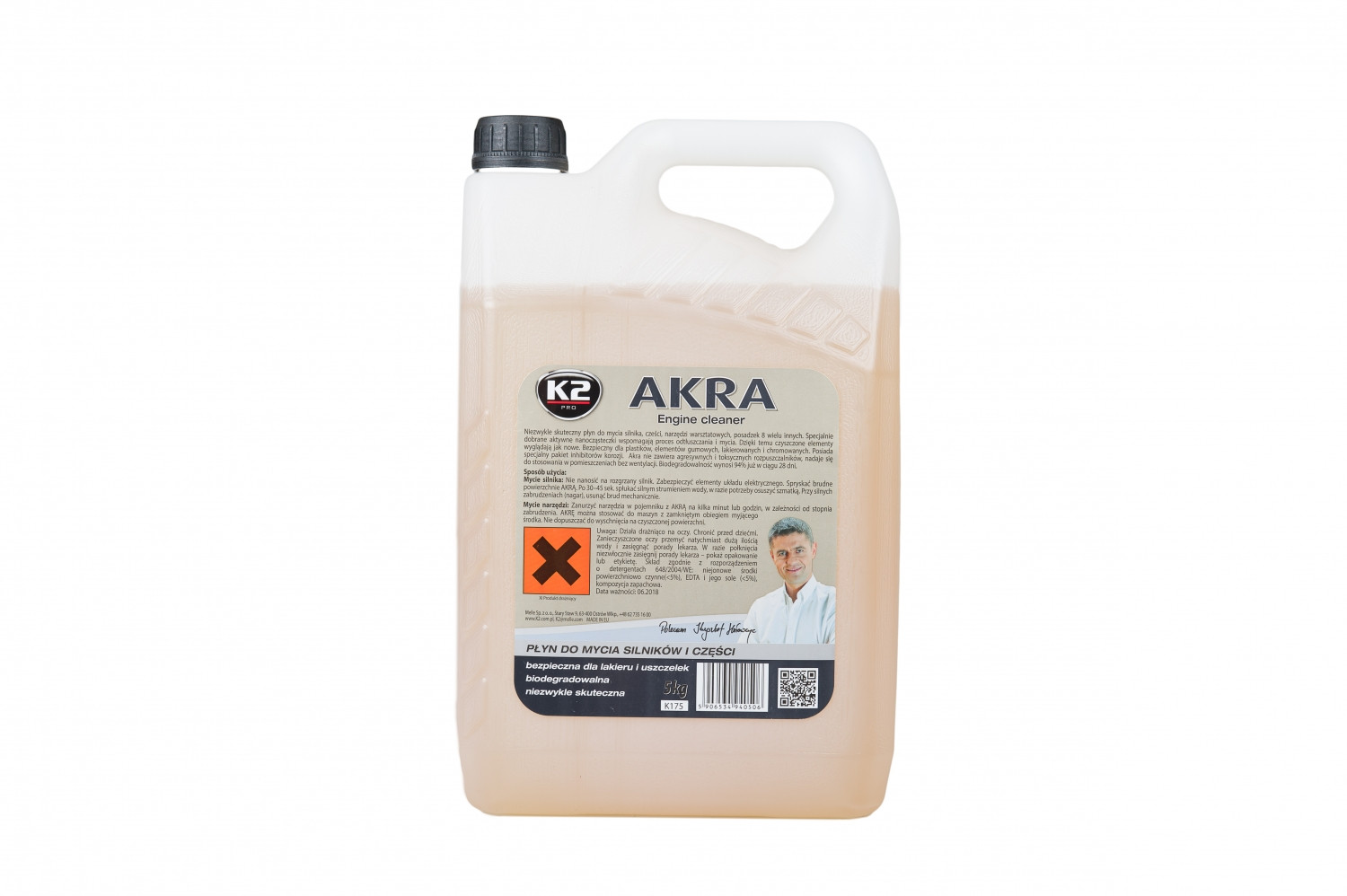 AKRA 5L- Solutie pt curatat motorul pe exterior 5L.