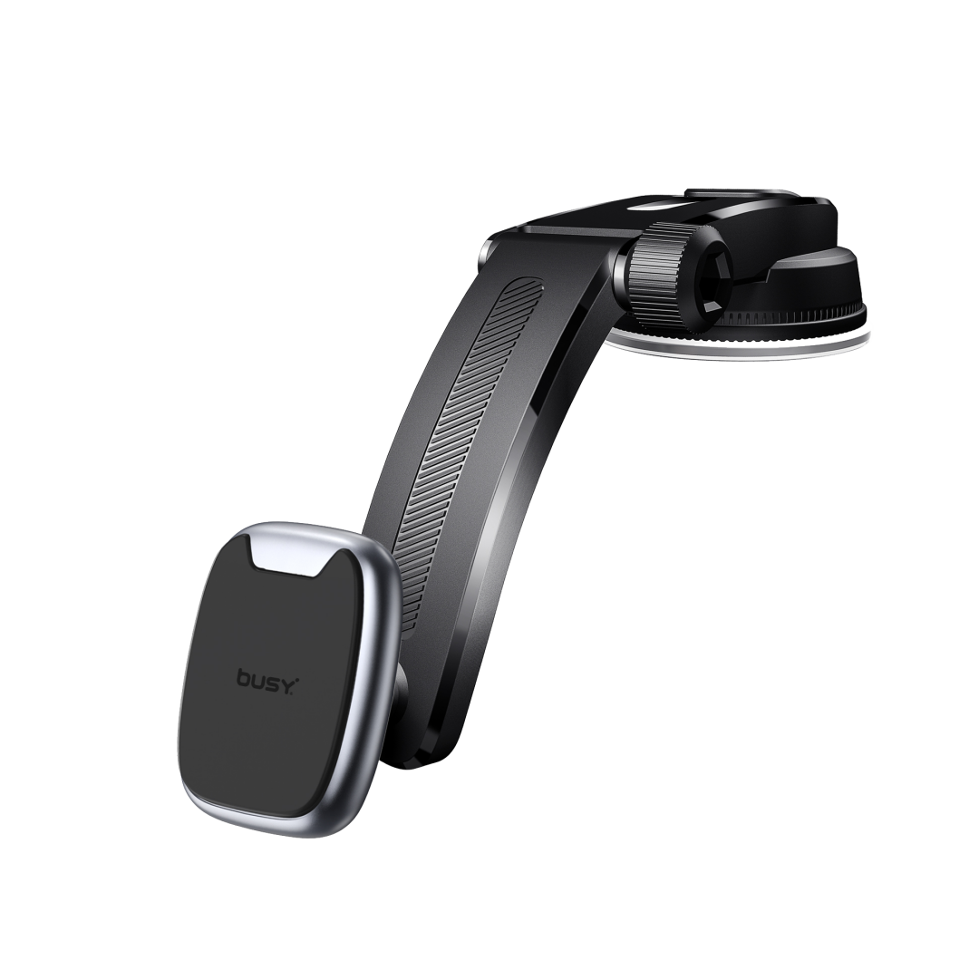 Suport magnetic 2 in 1 pentru telefon cu ventuza