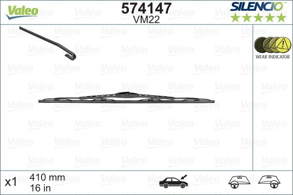 Stergator Valeo Silencio Performance 410mm