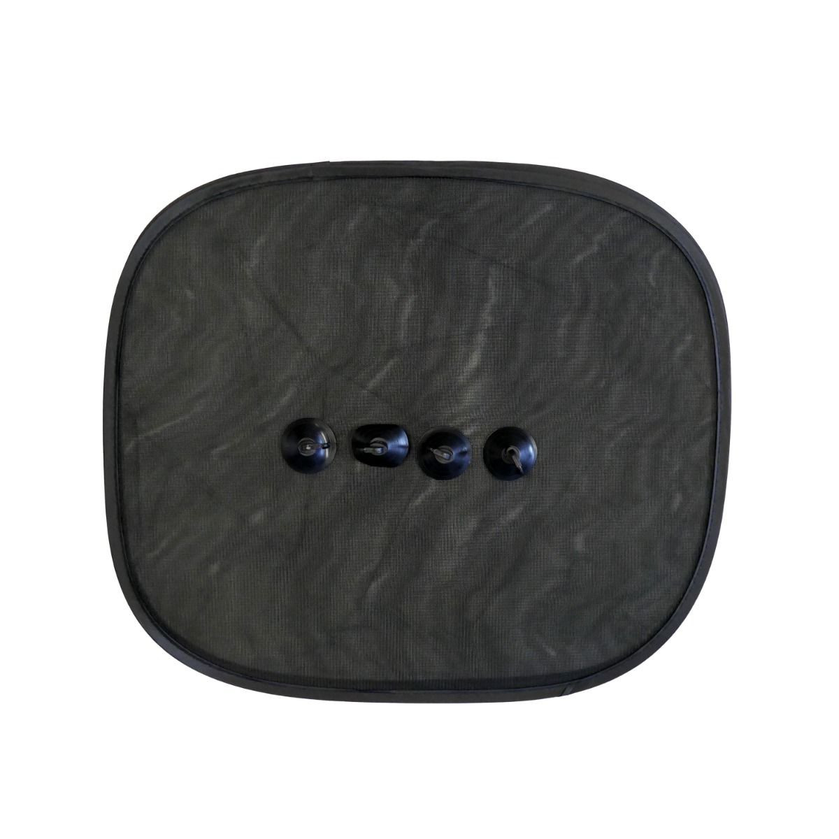 Parasolar lateral negru cu ventuze 44 38 cm (set 2 buc)
