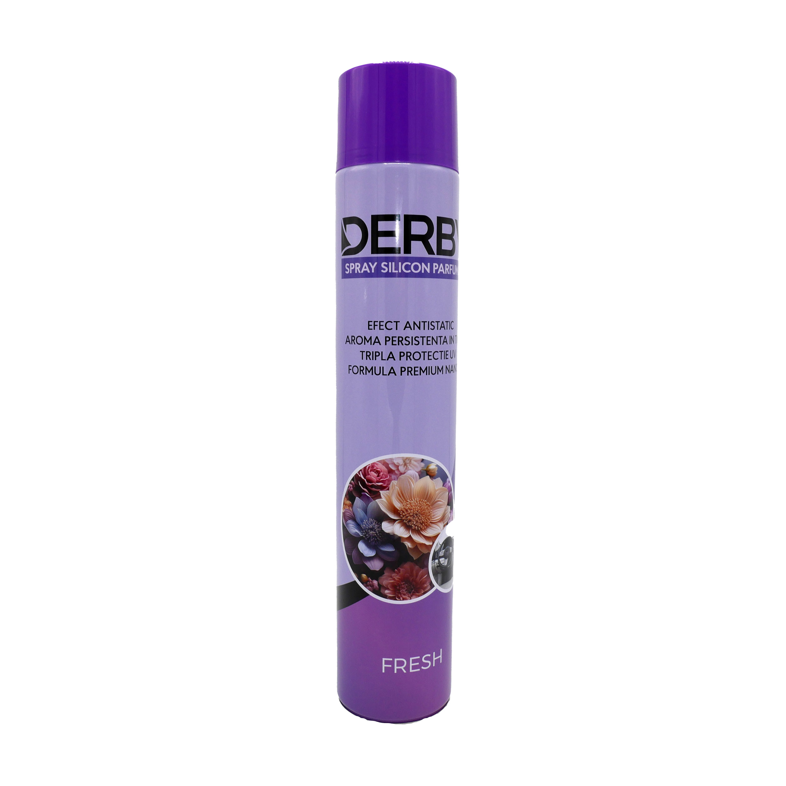 Spray cu silicon parfumat pentru bord Fresh 750ml DERBY