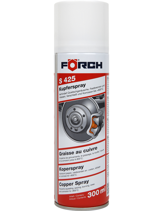 Spray de ungere pe baza de cupru, S425, 300 ml, Foerch