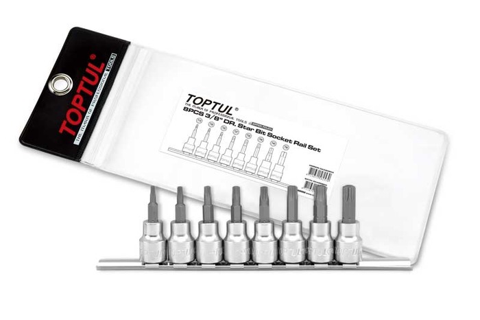 Set tubulare biti torx 3 8 (8 buc)