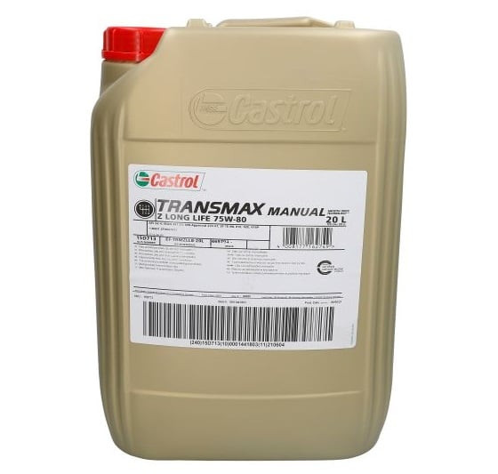 Ulei transmisie Castrol Transmax Manual Z LongLife 75W80 - 20 Litri