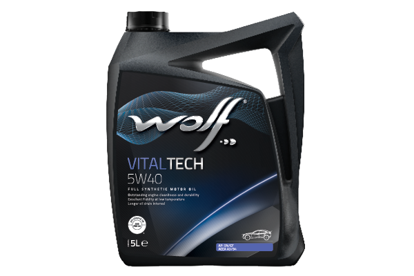 Ulei motor turisme Wolf VitalTech 5W40 5L