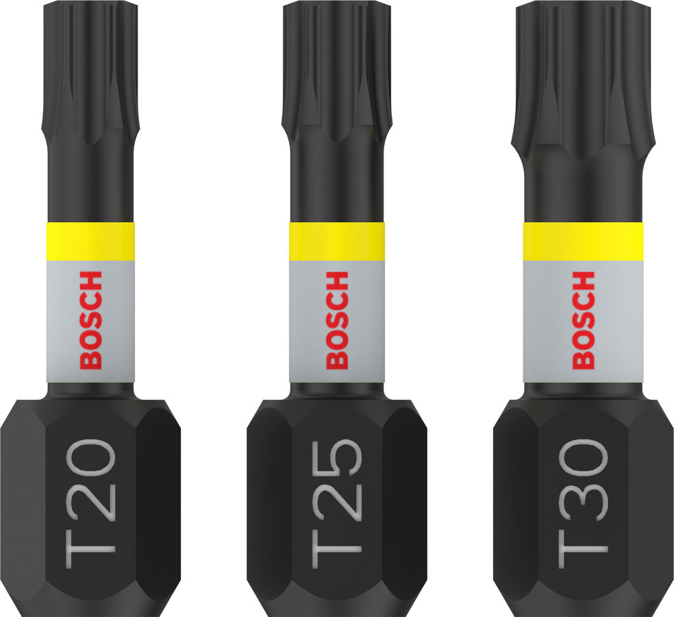 PRO Set mixt 3 biti Impact Torx 25mm