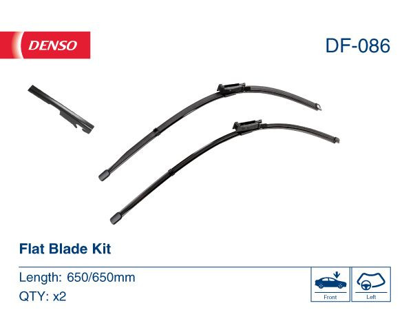Set Lamela stergator Denso Flat 650 650 mm