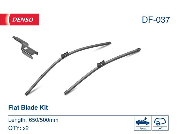 Set Lamela stergator Denso Flat 650 500 mm