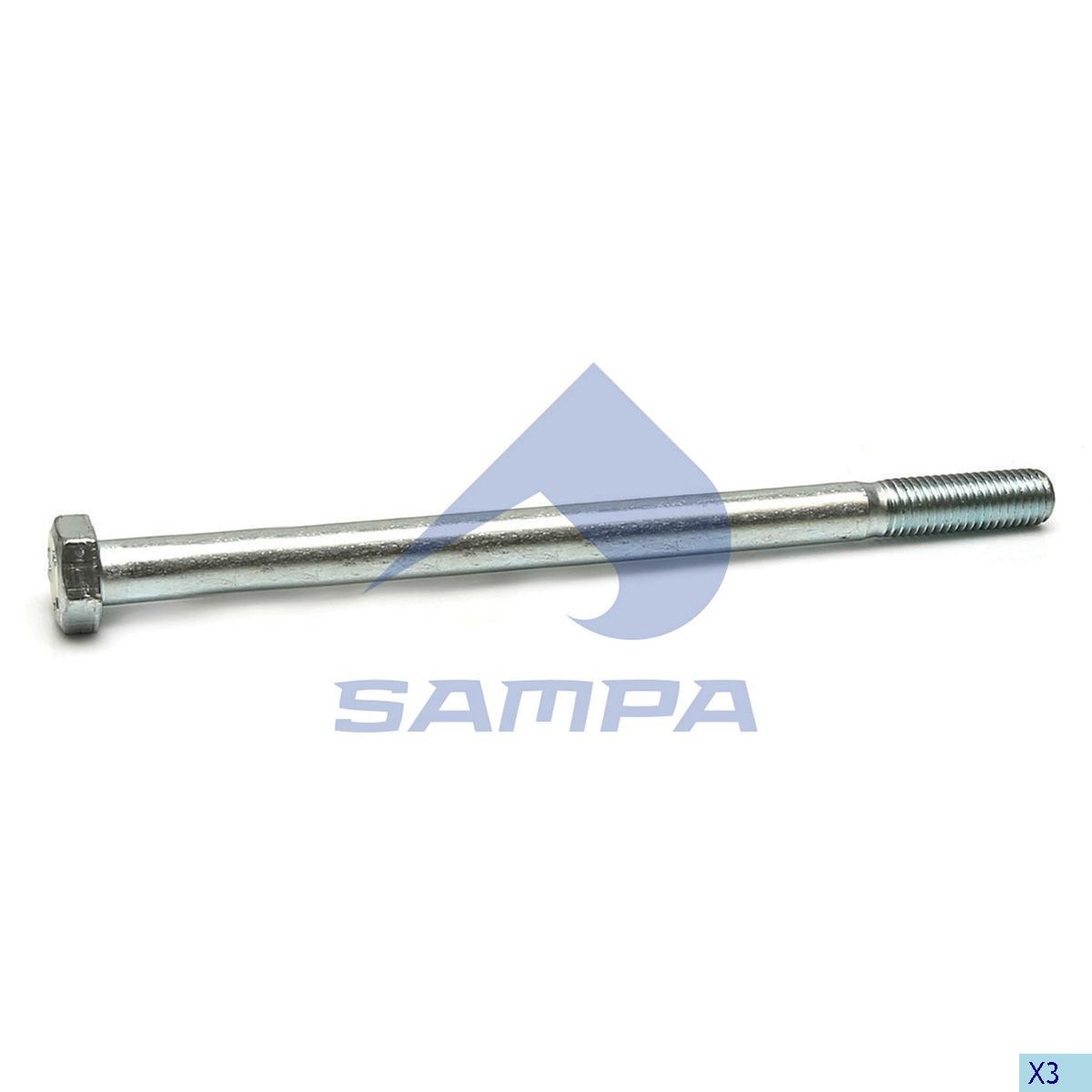 Surub arc vagon M12x1,75 Lungime 197.5 mm